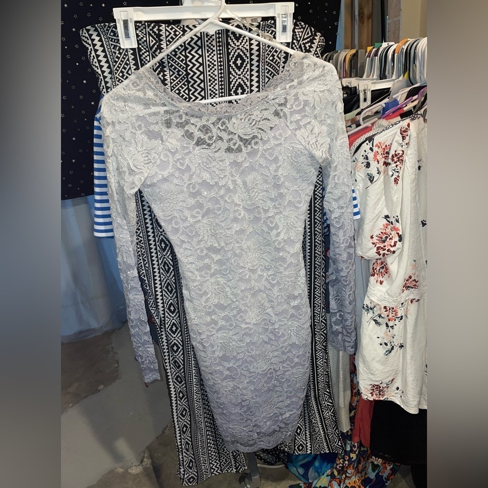 Short Formal Shimmer/Glitter Bodycon Dress *make offers*